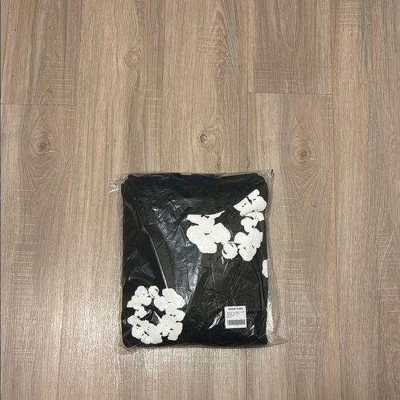 Black and White Floral Sweater